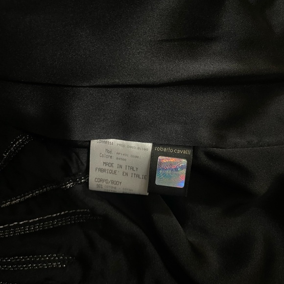 Vintage Rare Roberto Cavalli Denim jacket XS - Picture 13 of 14